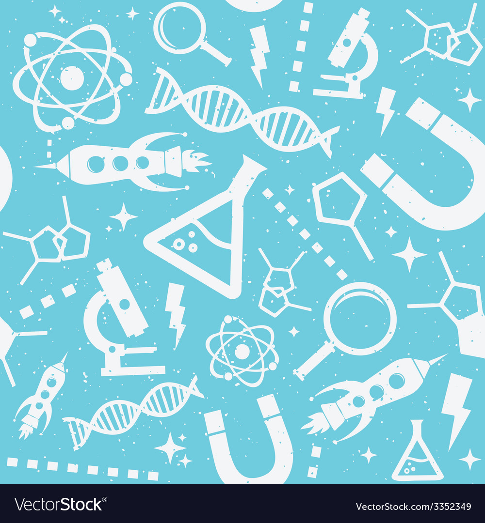 Science Blue Pattern Royalty Free Vector Image Science Blue Pattern Royalty Free Vector Image