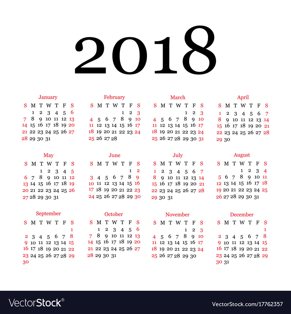 2018 calendar doc 2018 calendar doc