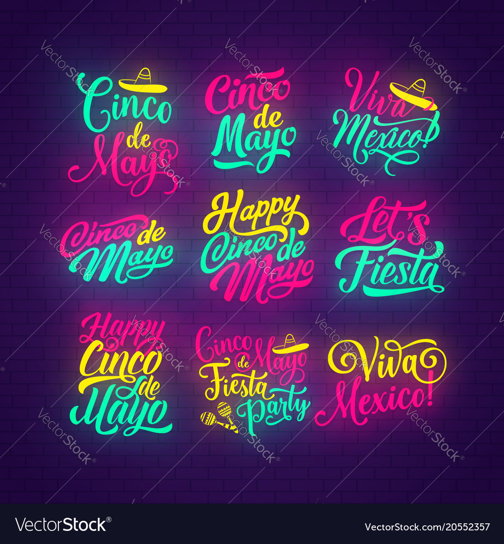neon lettering