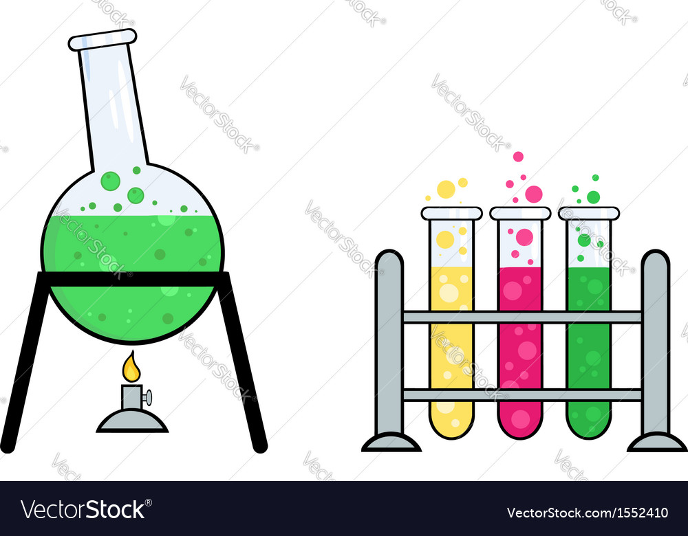 Science equipment Royalty Free Vector Image - VectorStock