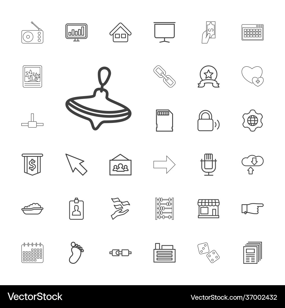 33 web icons Royalty Free Vector Image - VectorStock