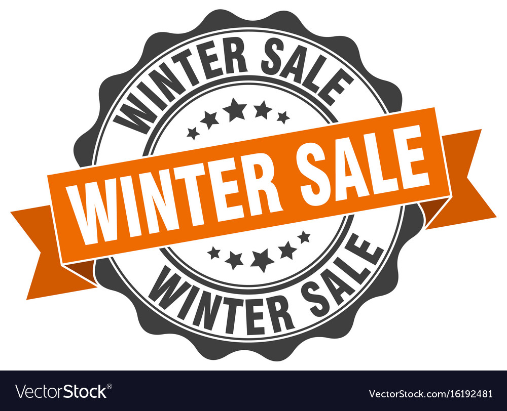 winter sale signs