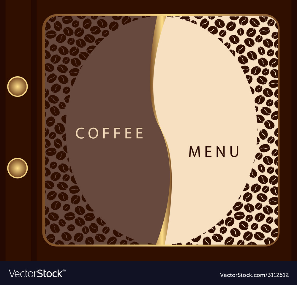 coffee menu template
