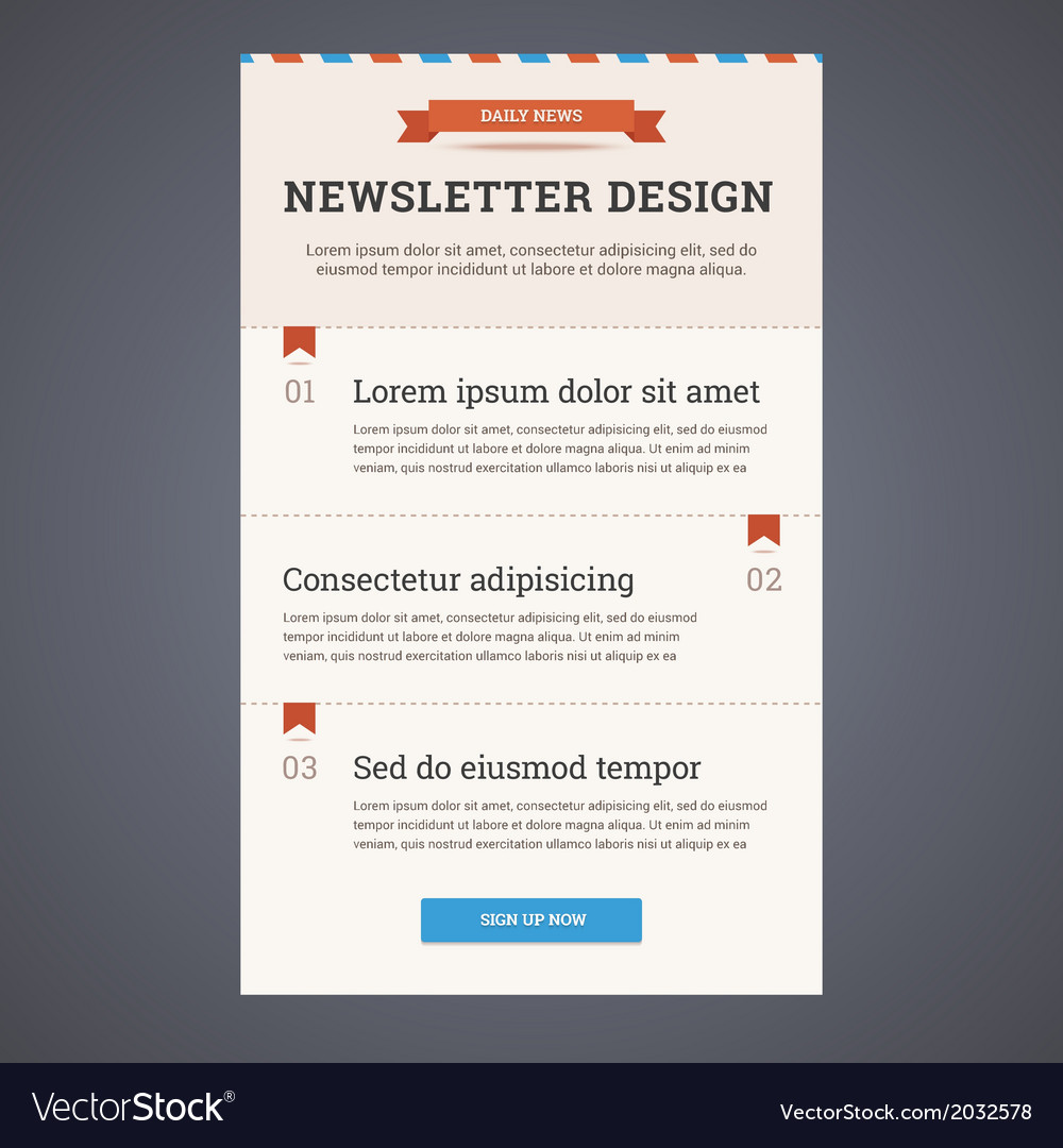newsletter template