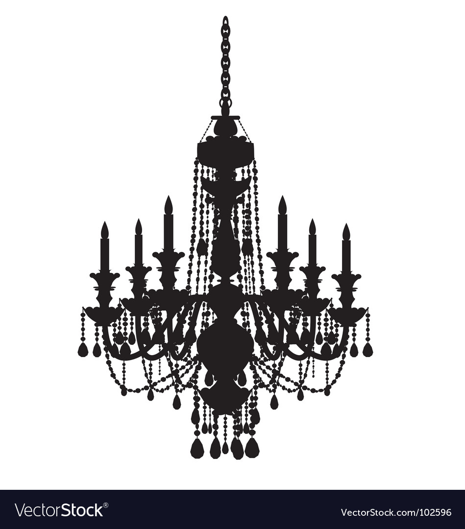 Chandelier Royalty Free Vector Image VectorStock