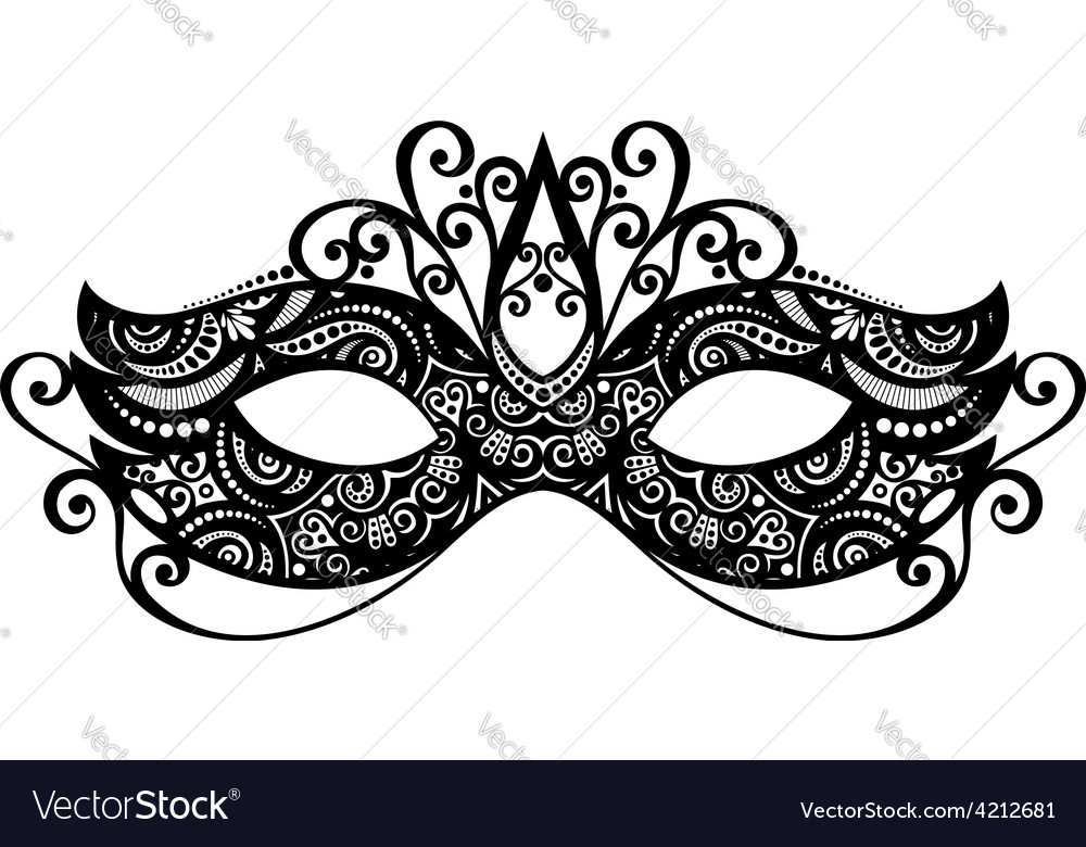 Masquerade mask design Royalty Free Vector Image
Masquerade Mask Vector