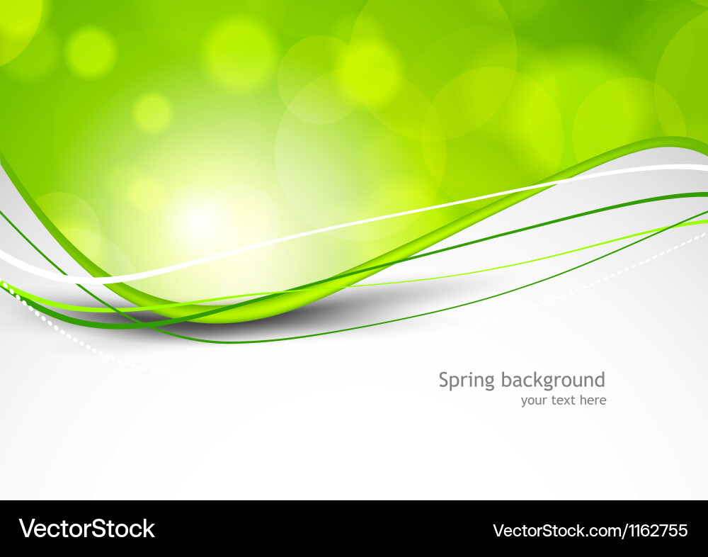 Abstract green background Royalty Free Vector Image