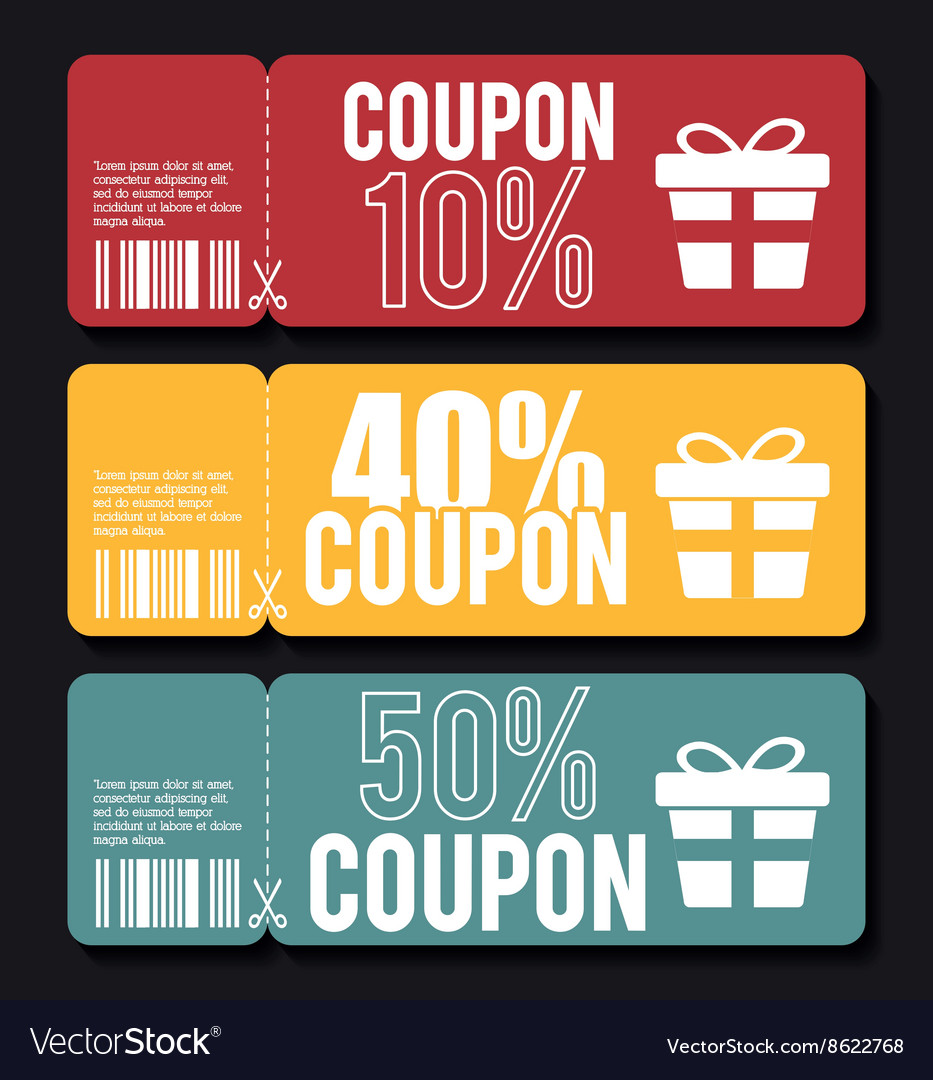 Coupons in design