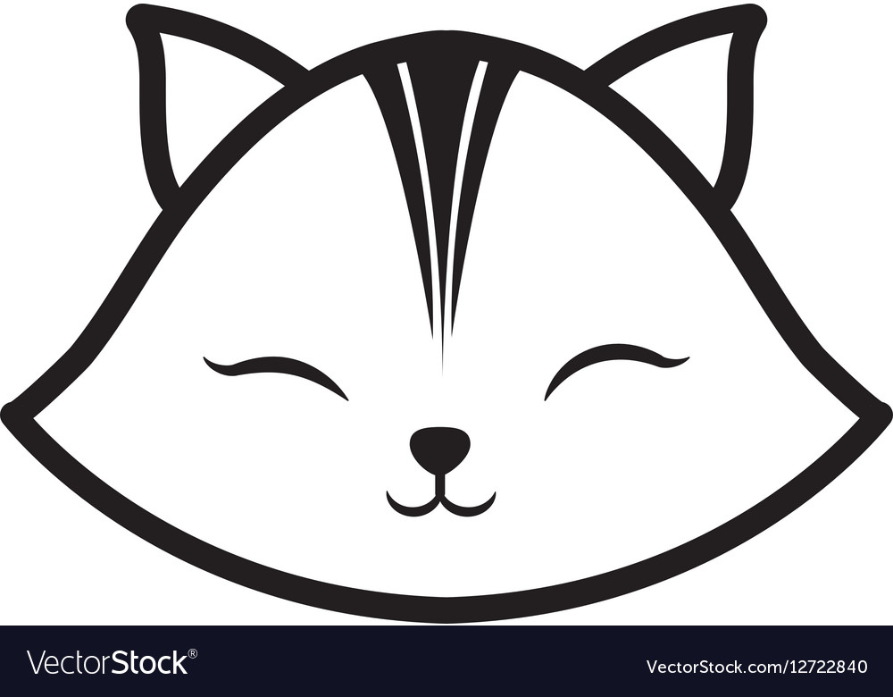 Free Free 128 Outline Cat Face Svg Free SVG PNG EPS DXF File