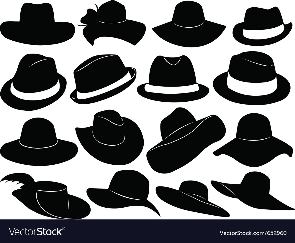 Hats Royalty Free Vector Image - VectorStock