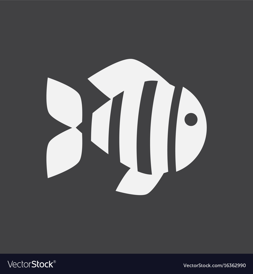 Sea fish Royalty Free Vector Image - VectorStock