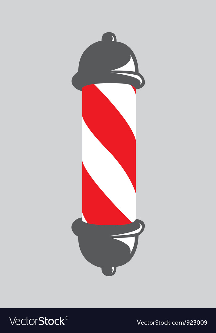 Download Barber pole Royalty Free Vector Image - VectorStock