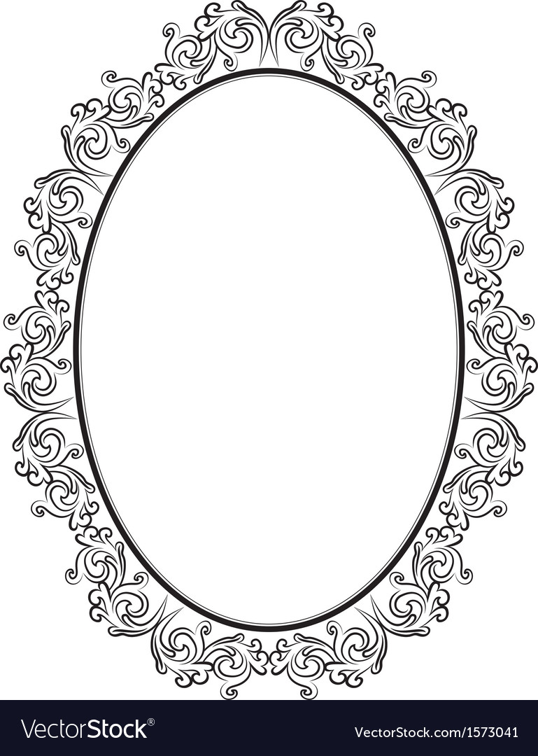 Vintage frame Royalty Free Vector Image - VectorStock
