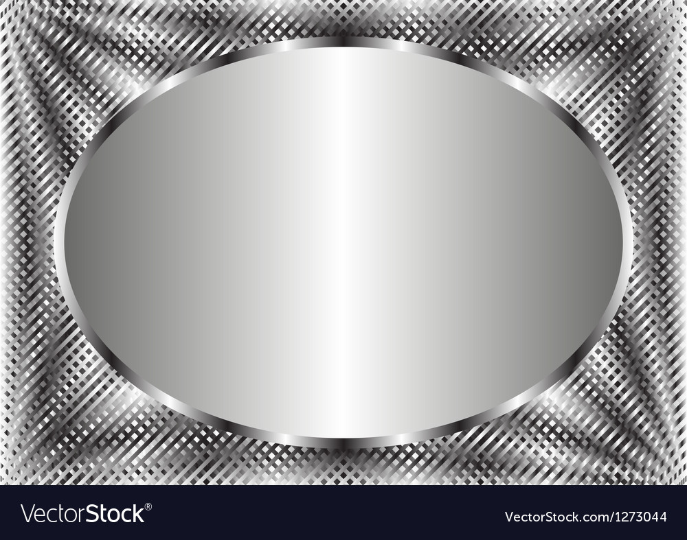 Silver background Royalty Free Vector Image - VectorStock