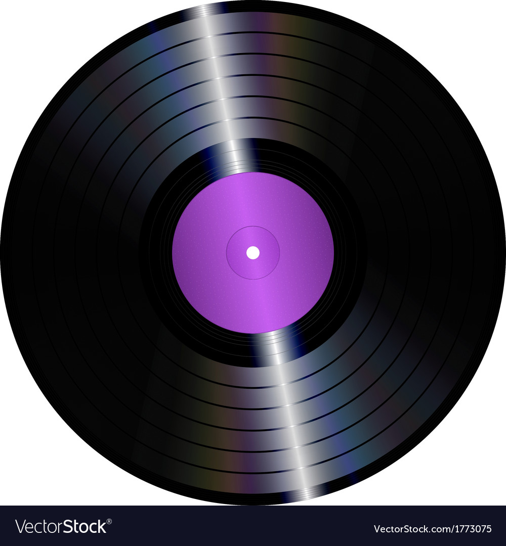 Download Vinyl record Royalty Free Vector Image - VectorStock
