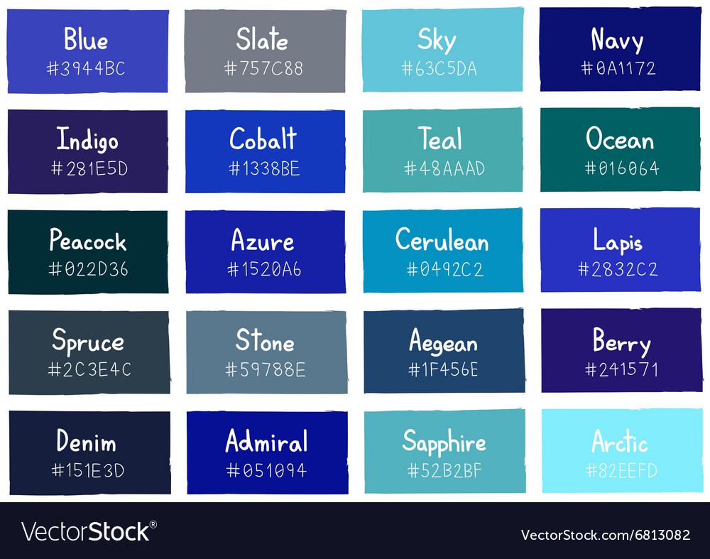 Blue Tone Color Shade Background with Code Vector Image