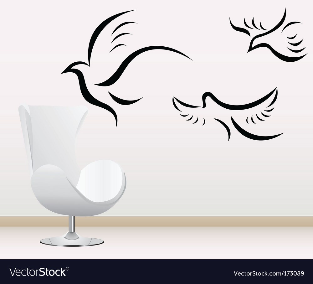 Wall decoration Royalty Free Vector Image VectorStock