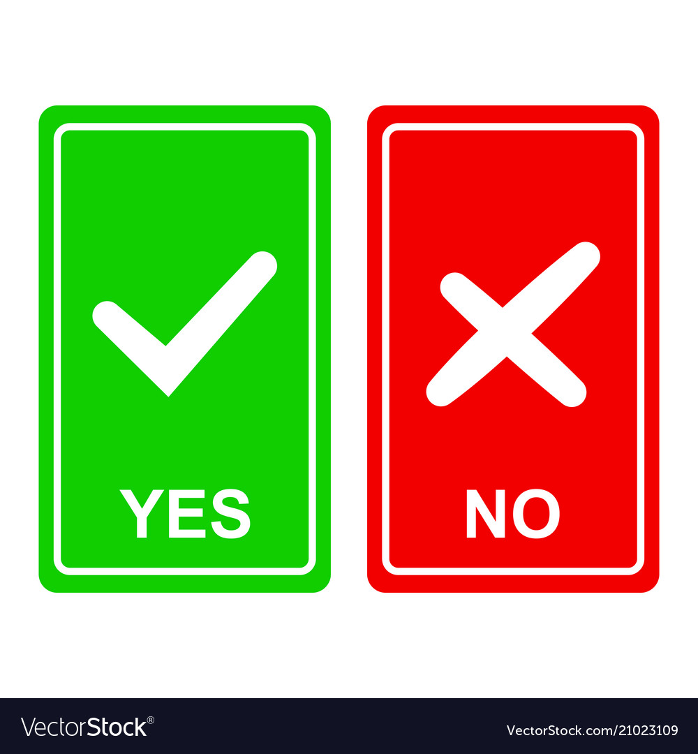 yes or no image