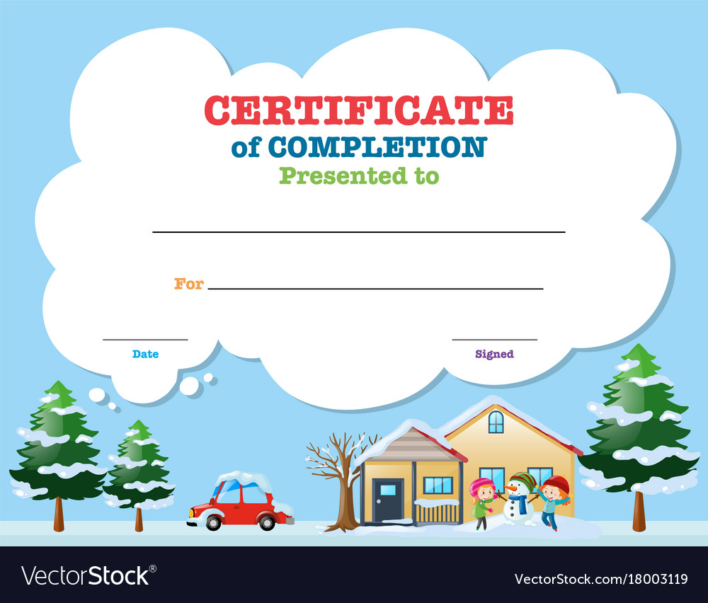 santa certificate template