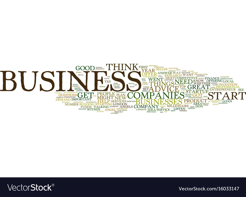 startup word