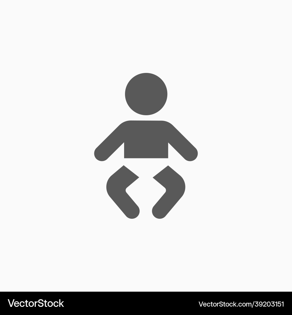 Baby changing icon Royalty Free Vector Image VectorStock