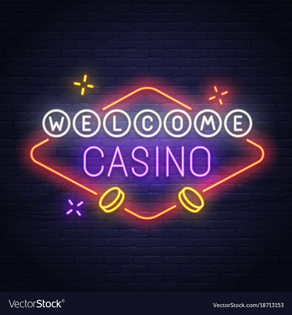 Neon slots sign
