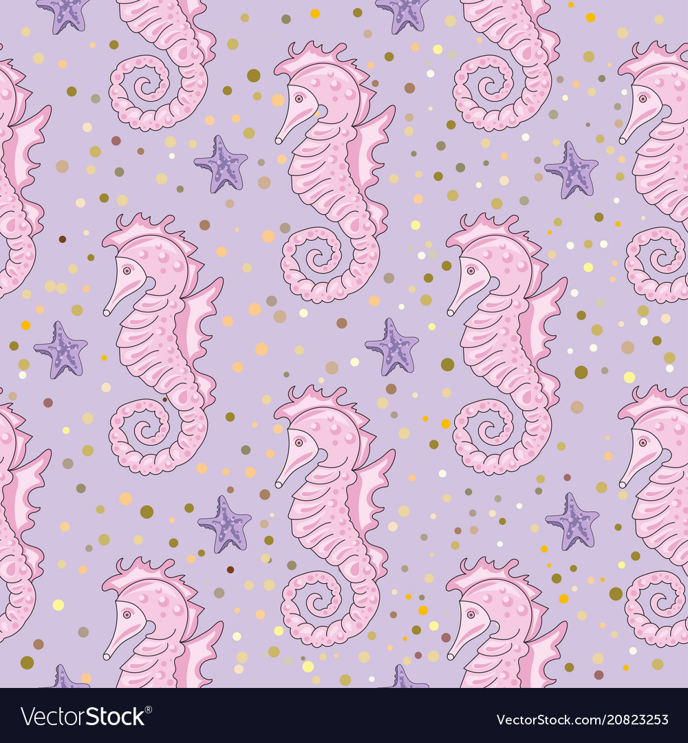 sea horse pattern
