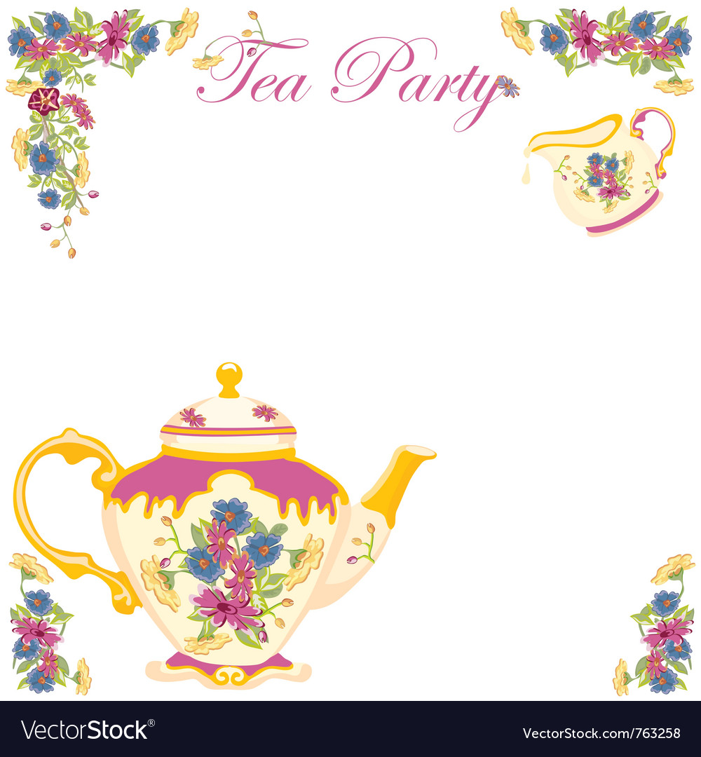 free high tea invitations