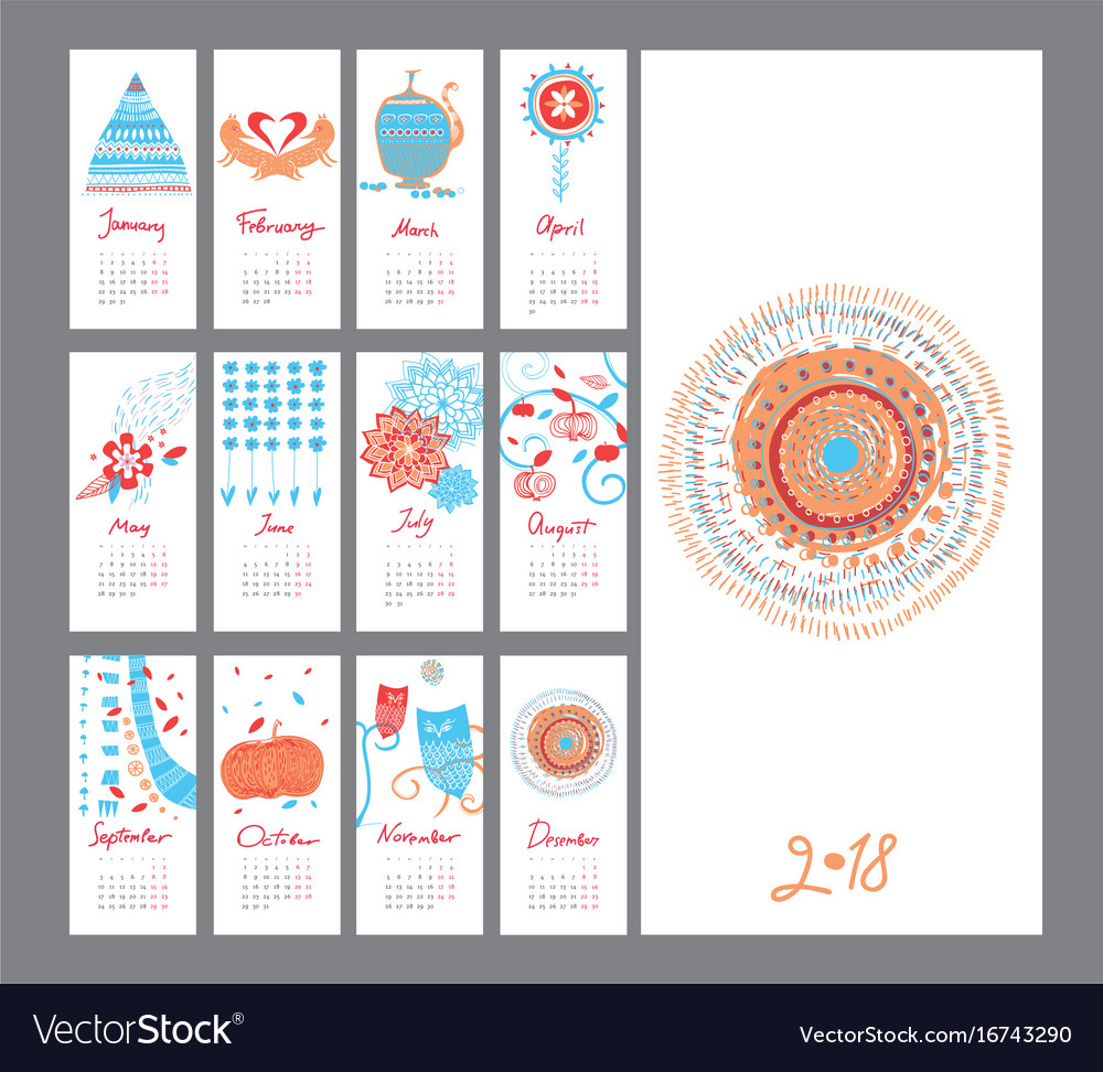 mini calendar