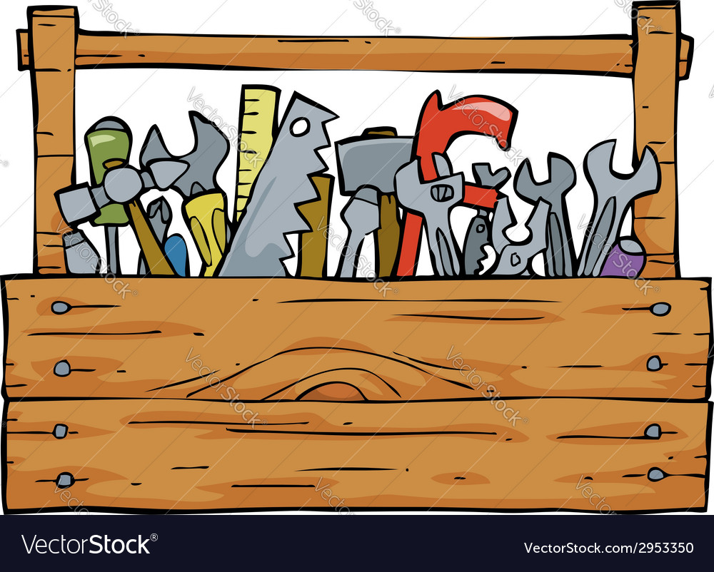 Download Toolbox Royalty Free Vector Image - VectorStock