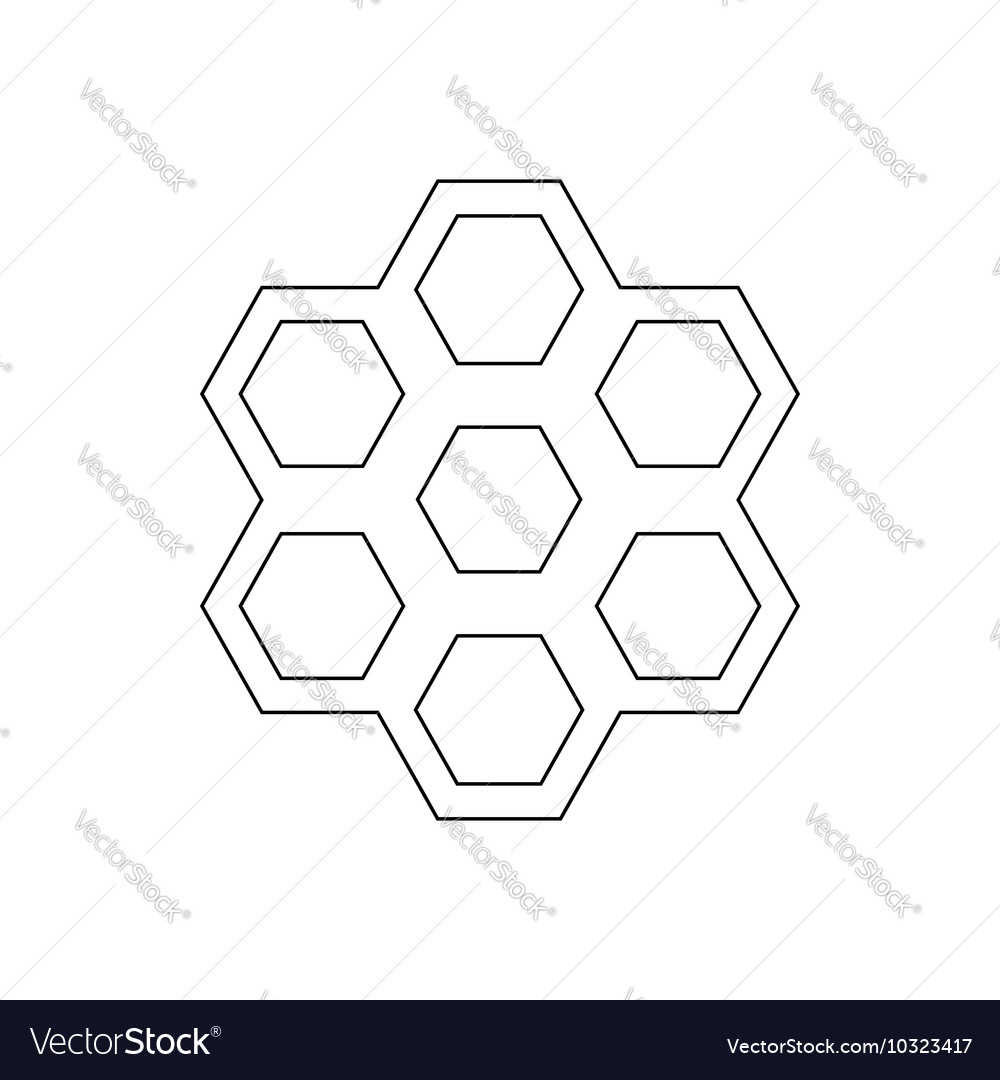 honeycomb pattern vector
