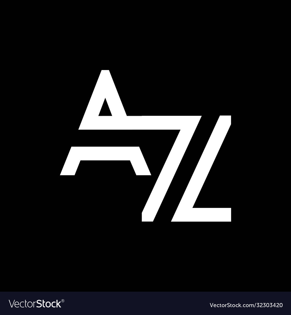 Az logo design business typography template Vector Image