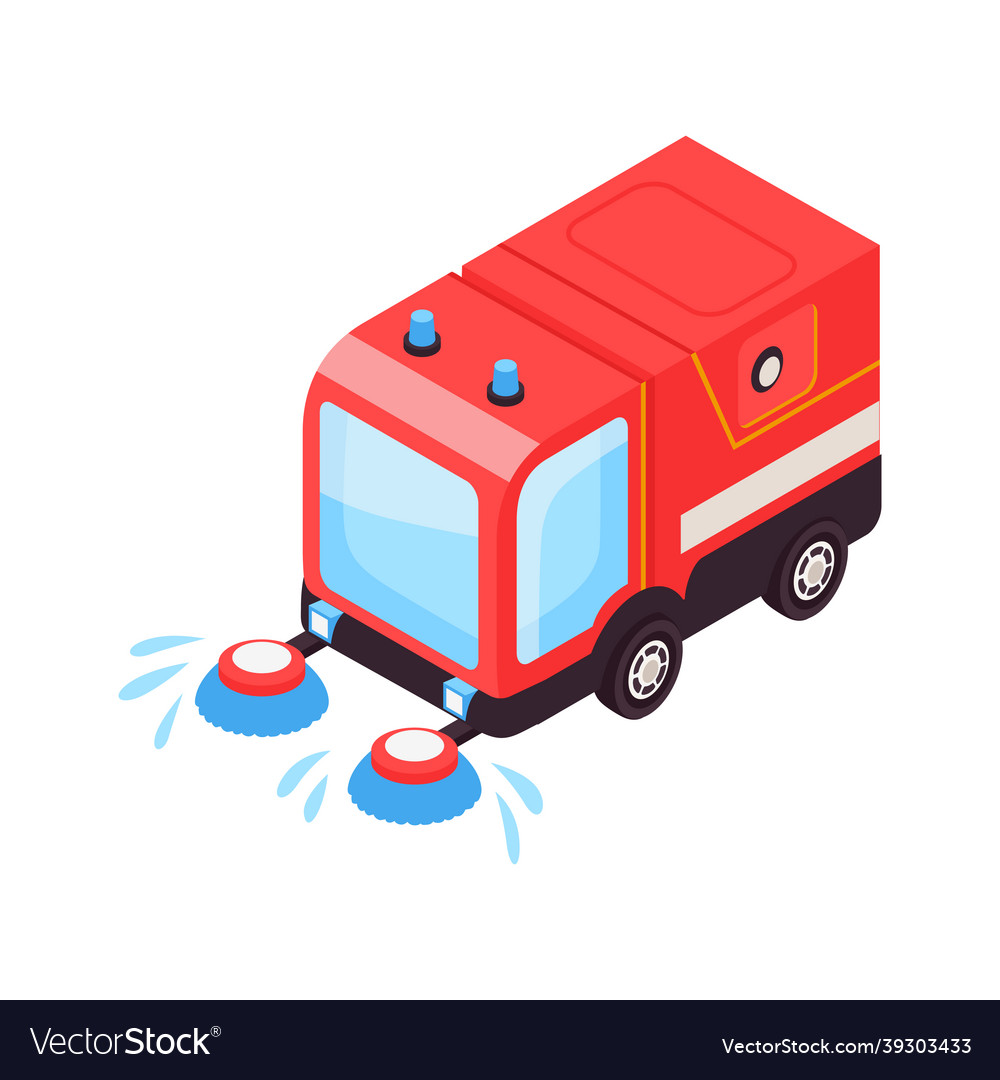 Cleaning machine icon Royalty Free Vector Image