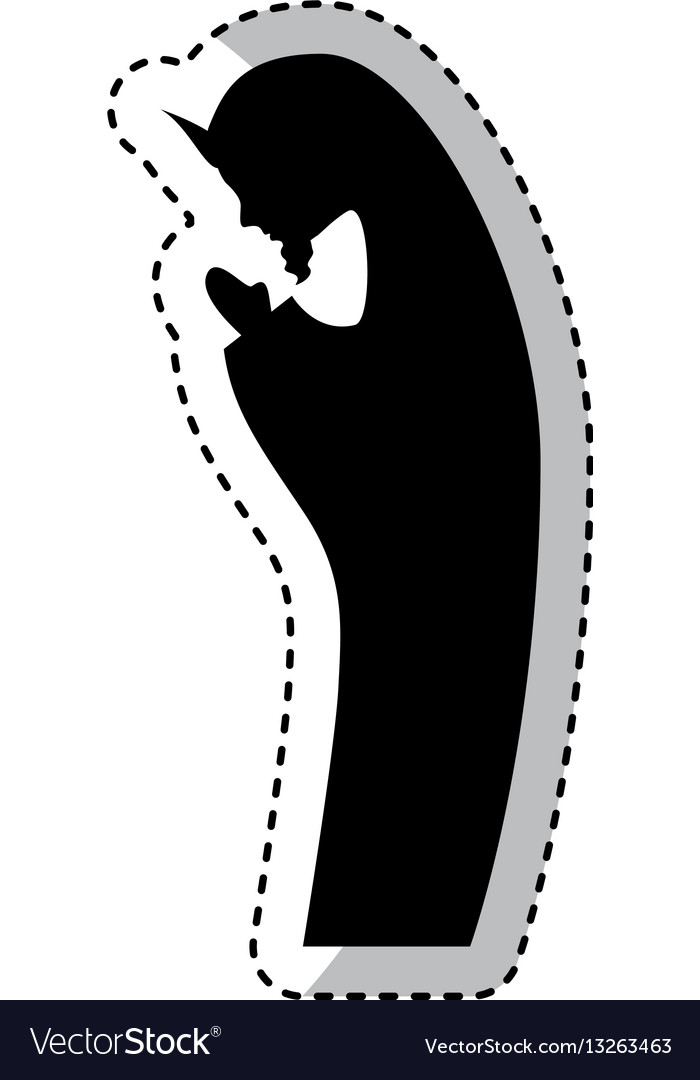 manger silhouette