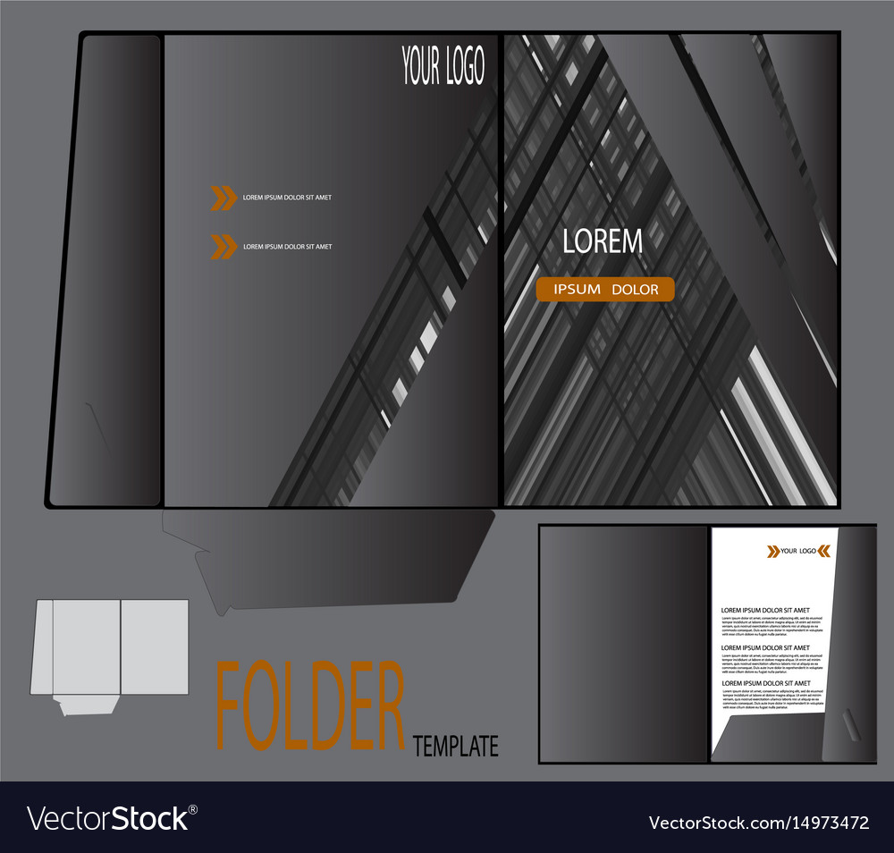 presentation folder template