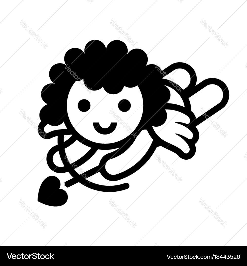 Download Romantic love symbol Royalty Free Vector Image