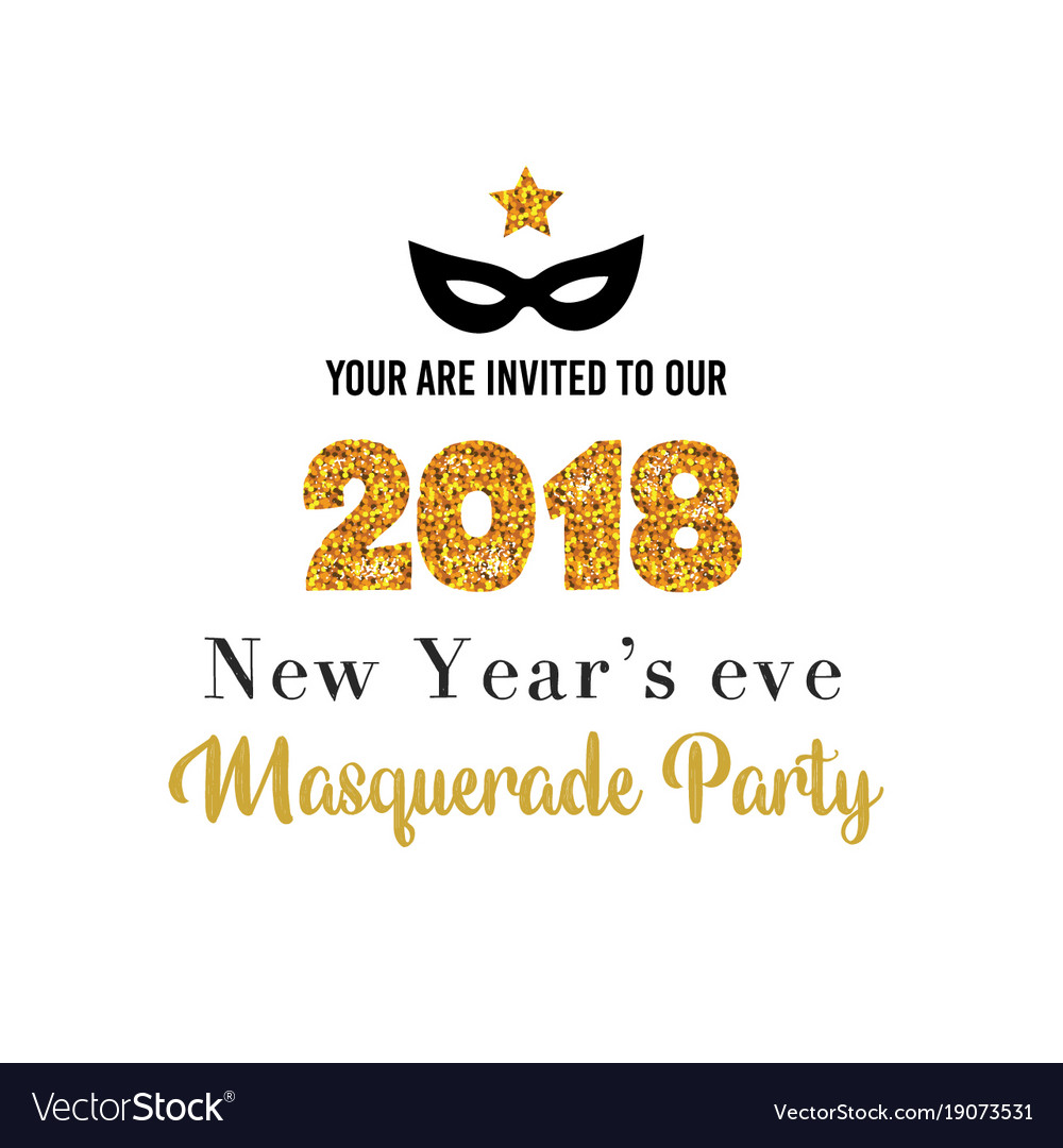 new year invitation template
