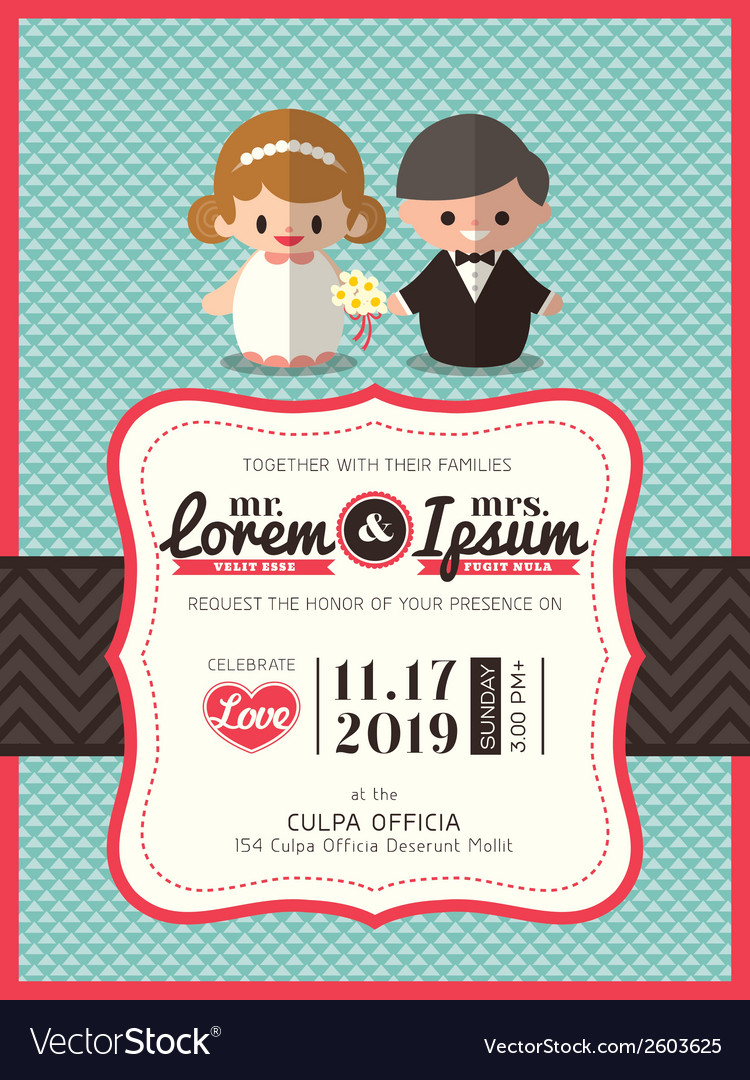 wedding cartoon pictures templates