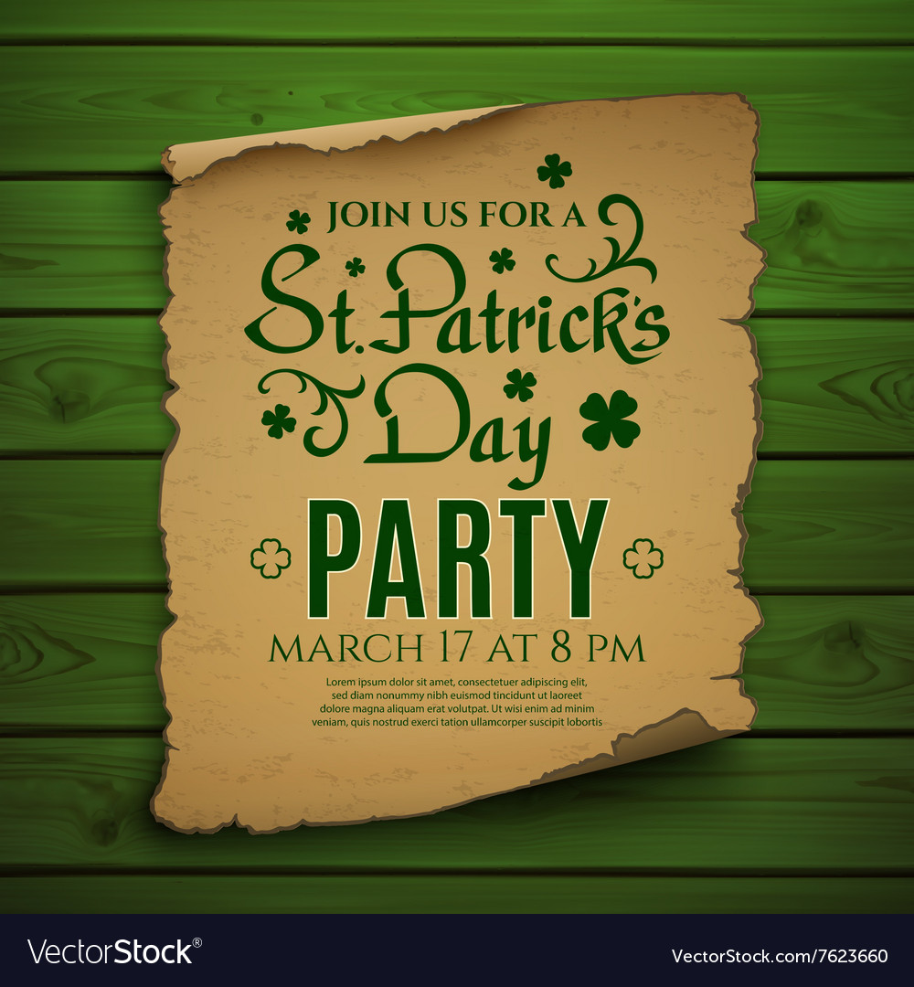 st patrick s day party invitations