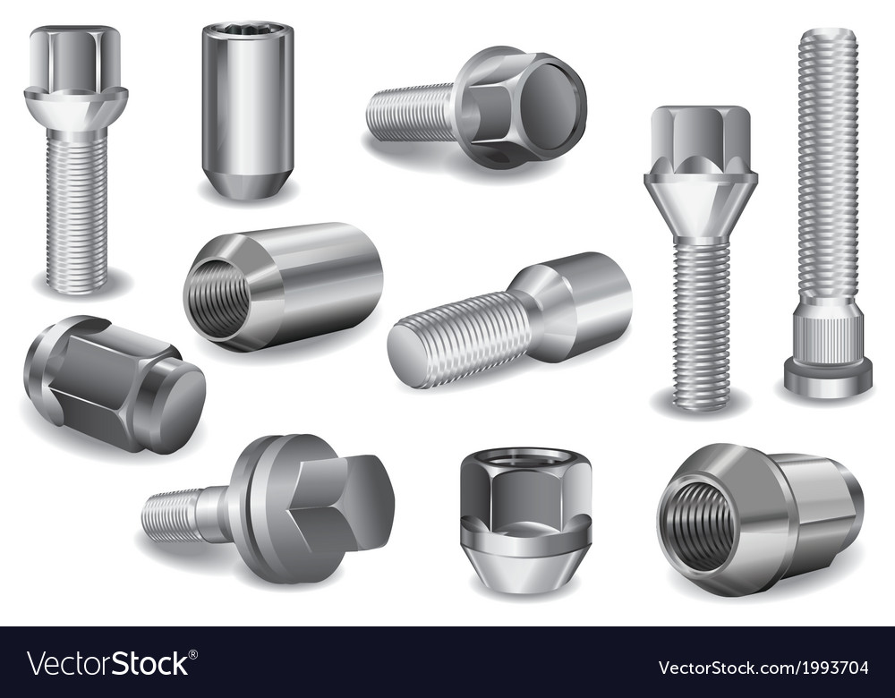 Bolts Royalty Free Vector Image - VectorStock