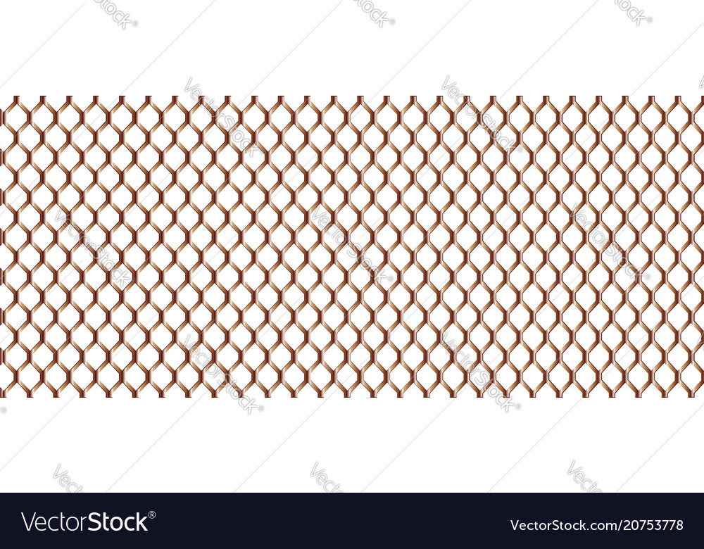 Chain link fence Royalty Free Vector Image - VectorStock
