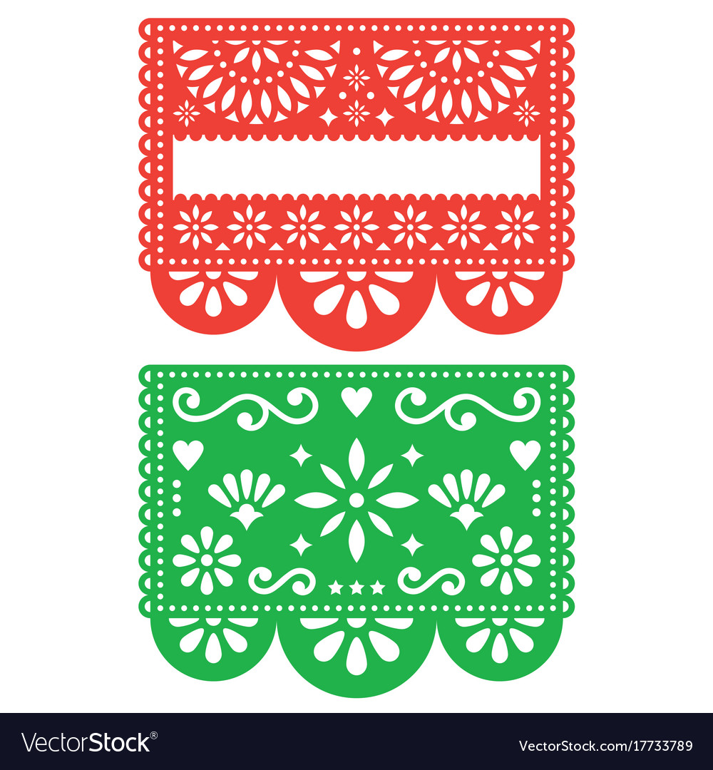 Papel Picado Template - FREE DOWNLOAD