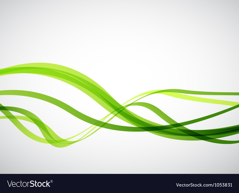 Green lines Abstract background Royalty Free Vector Image