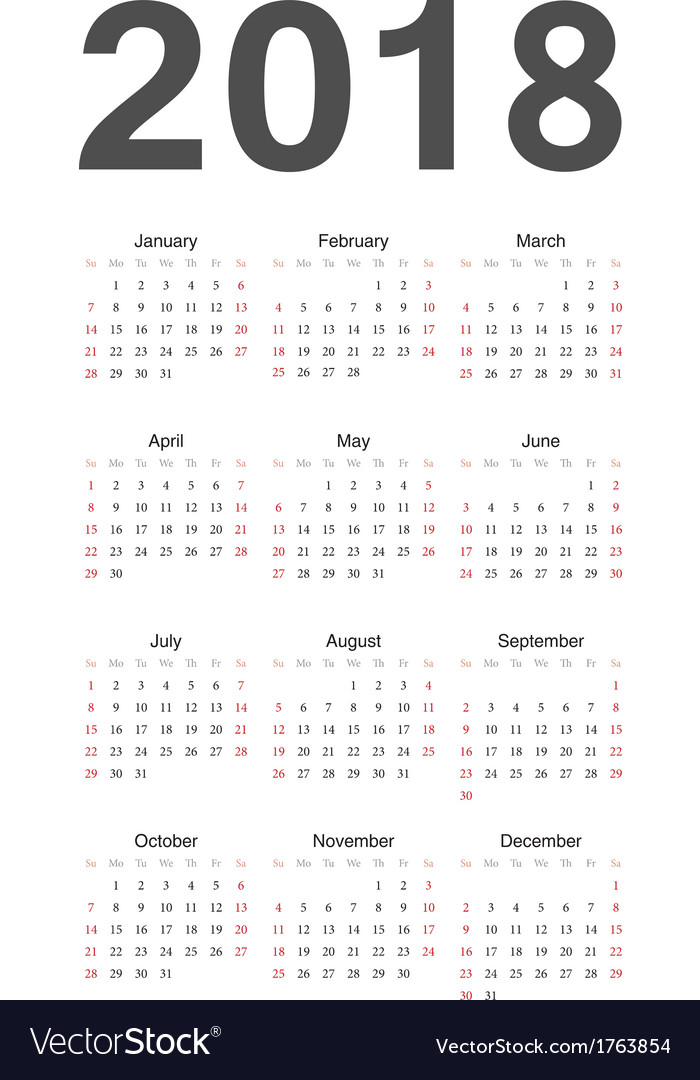 a year calender