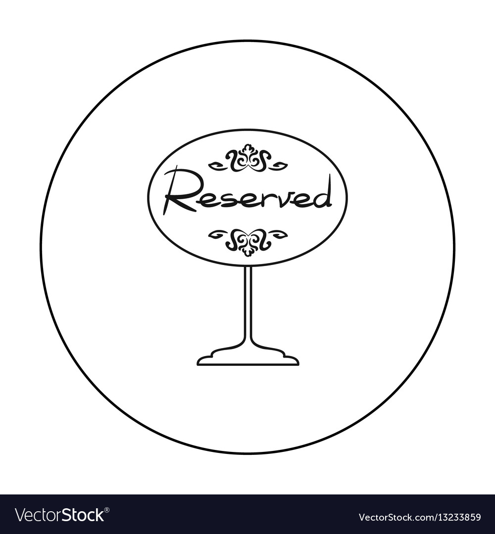 restaurant outline