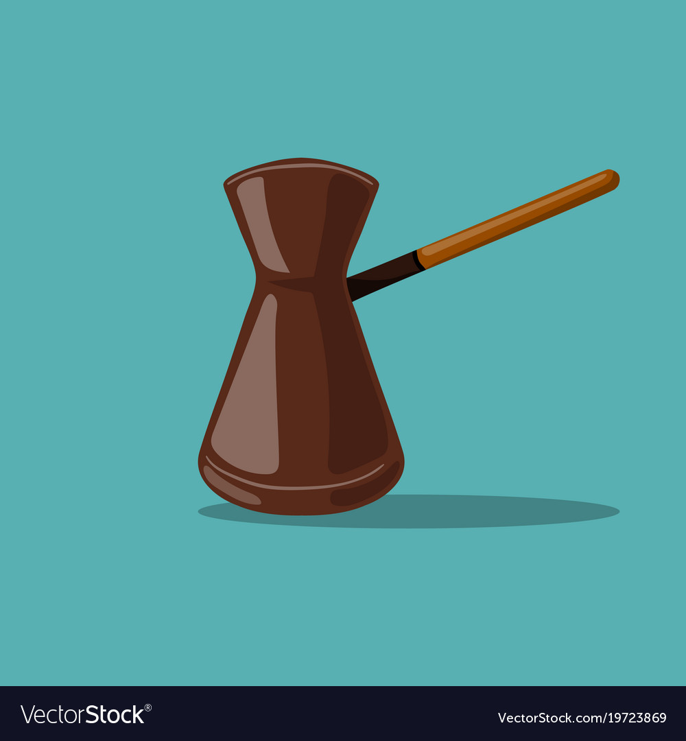 Cartoon Coffee Pot Vector Image Cartoon Coffee Pot Vector Image