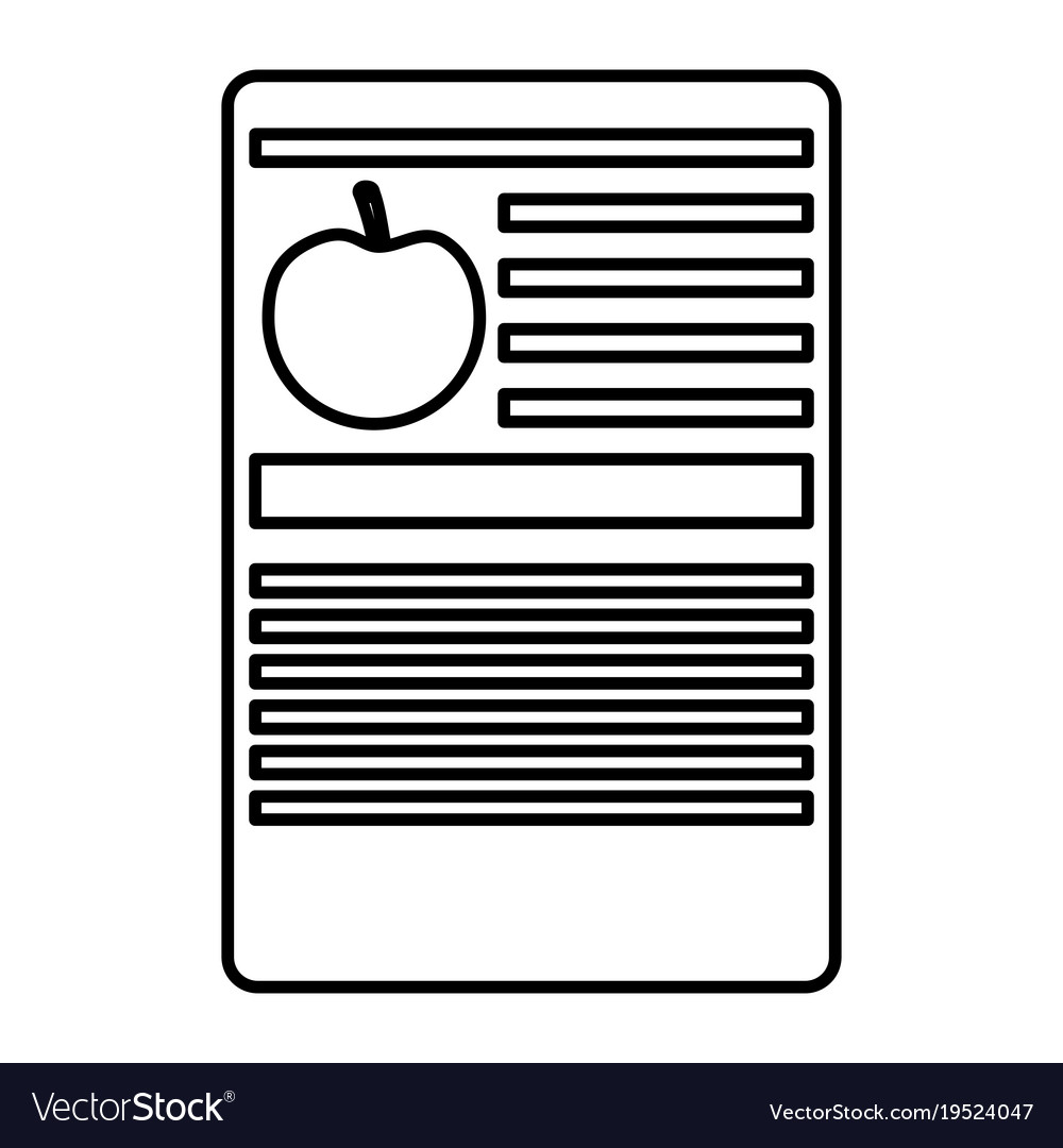 nutrition facts label template