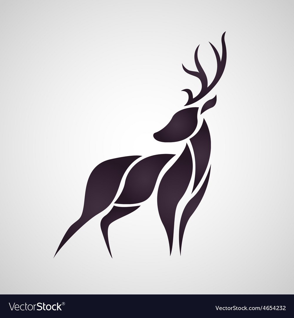Deer Logo Royalty Free Vector Image Vectorstock deer logo royalty free vector image vectorstock
