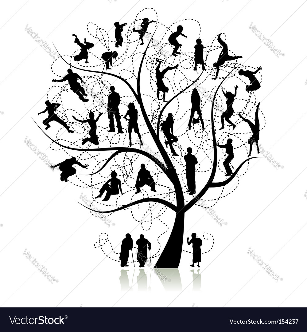 Family Tree Royalty Free Vector Image Vectorstock Family Tree Stock Illustrations 25 863 Family Tree Stock Illustrations Vectors Clipart