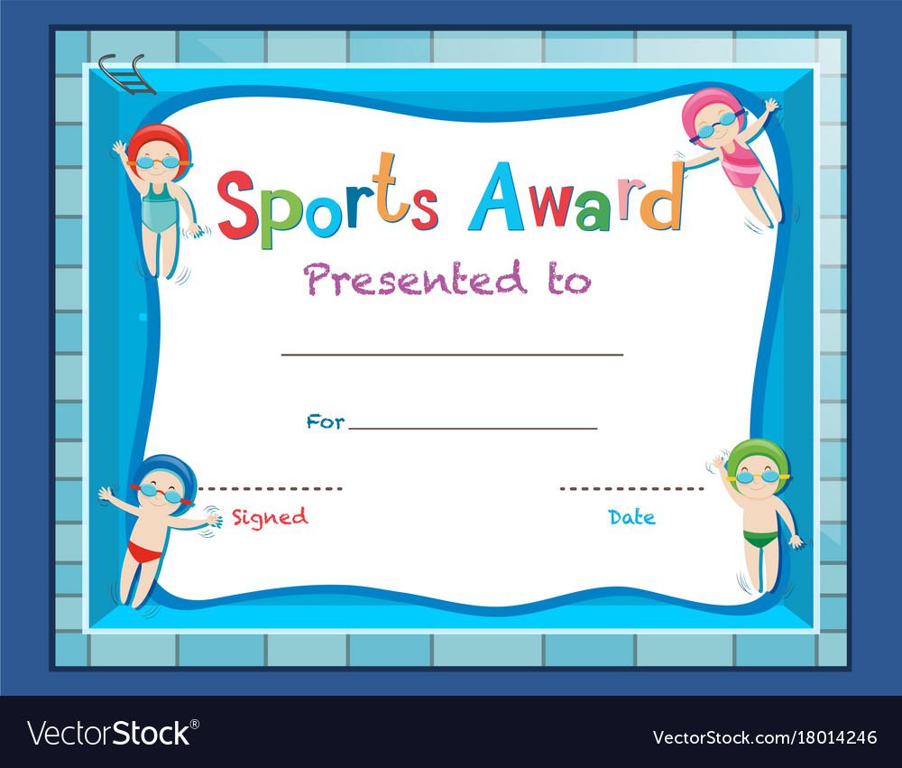 certificate template kids certificate template kids